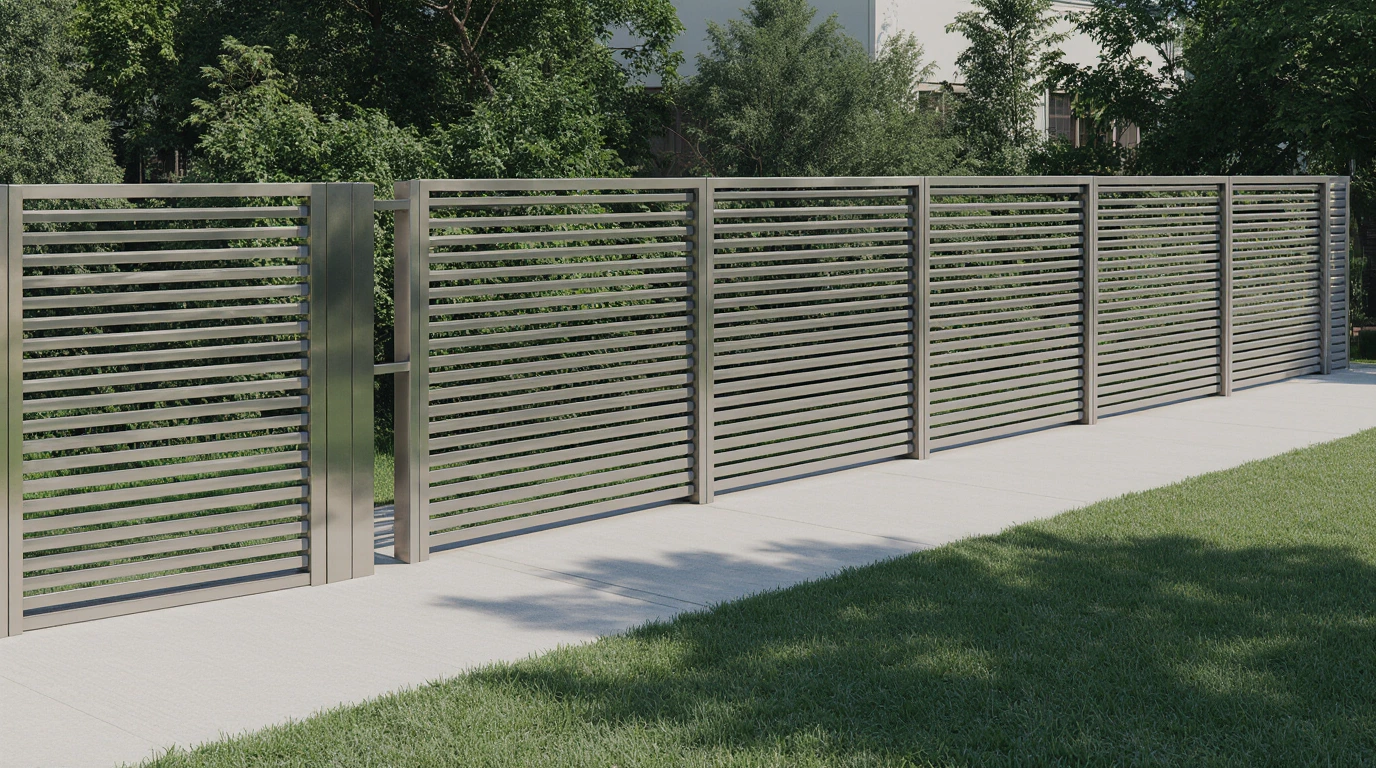 Clôtures et barrières inox​