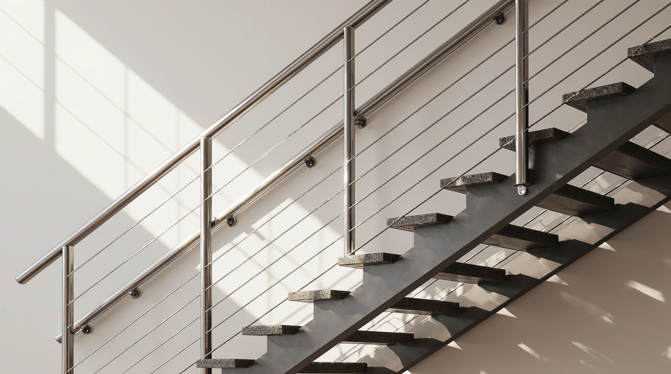 Garde-corps et rampes inox