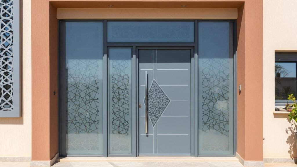 Porte d'Entrée Aluminium